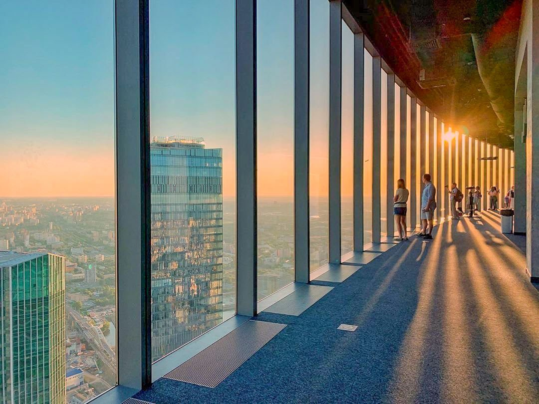 Регистрация брака и свадебная фотосессия в Панорама 360 Москва-сити. Свадебный фотограф Москва — Сергей и Татьяна