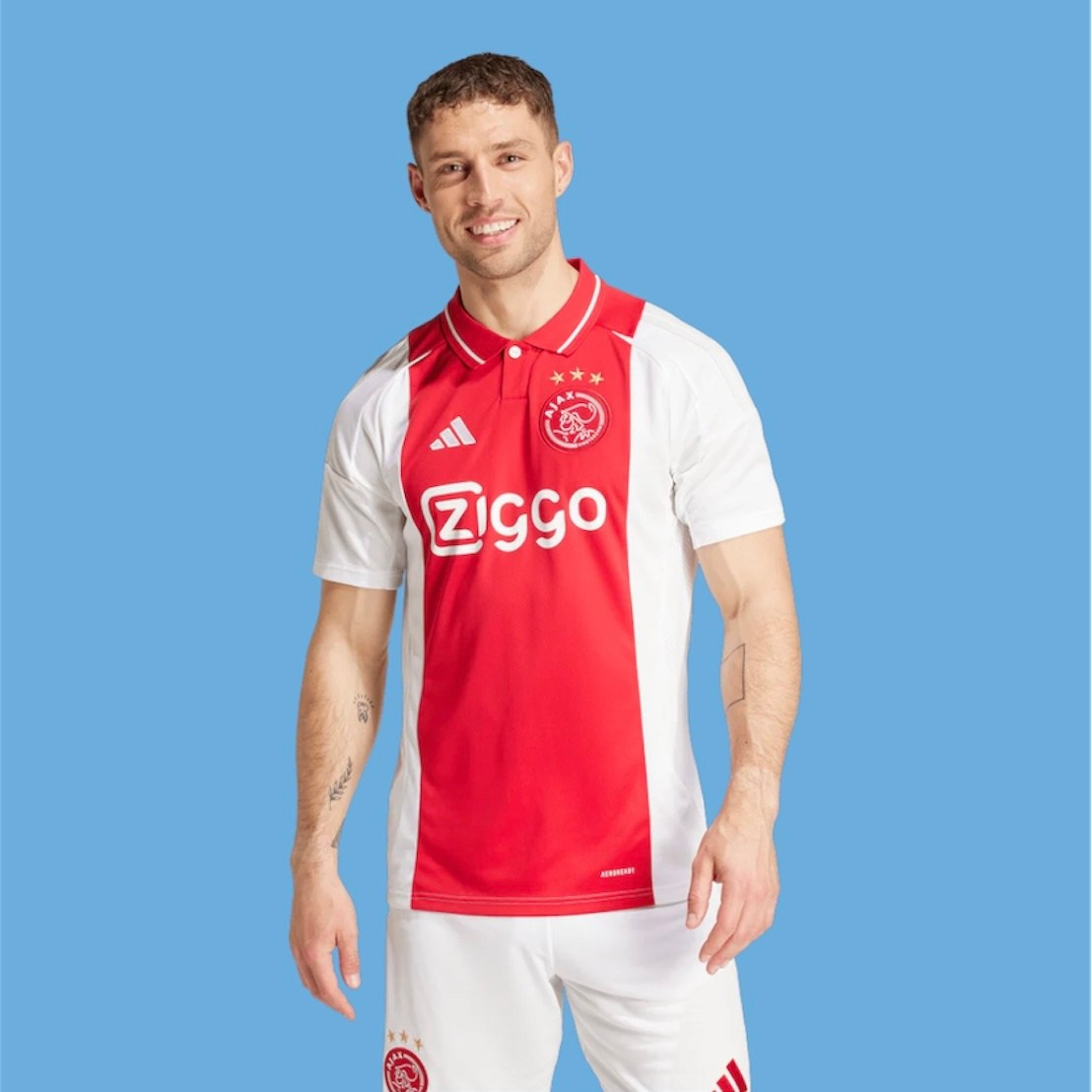 Домашняя футболка Ajax 2024-2025. Футбольный магазин — ssw_magazin