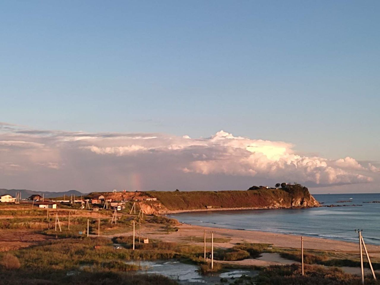 On the balcony. Evgeniya Kokurina