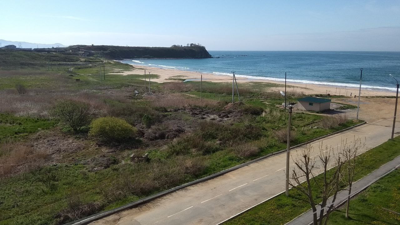On the balcony. Evgeniya Kokurina
