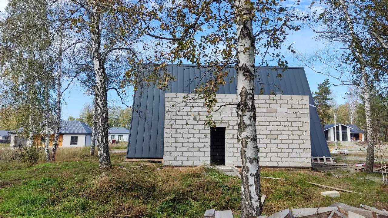 Загородный семейный A-Frame. Современный дом с необычной архитектурой. RASEN DESIGN. Архитектурные проекты зданий, интерьеров и благоустройства