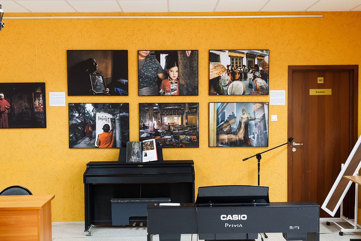 Tibetans in India. Documentary and art photographer Alexey Terentyev