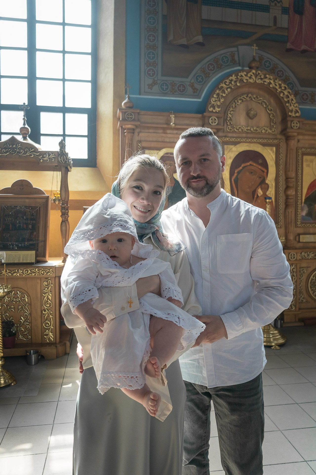 Крещение Платона в Покровском храме. Фотограф Татьяна Рутковская Калининград