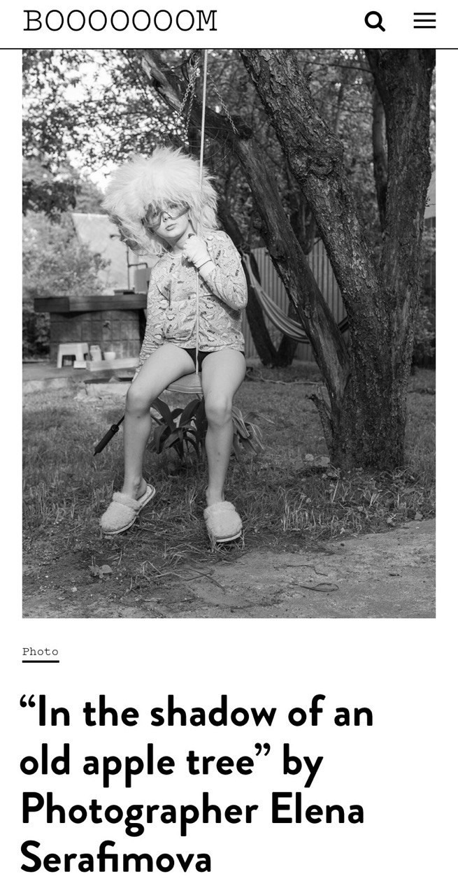 Shortlist for the international Booooooom Art & Photo Book Award 2026, supported by Bookmobile, Vancouver, Canada. Documentary photographer Elena Serafimova