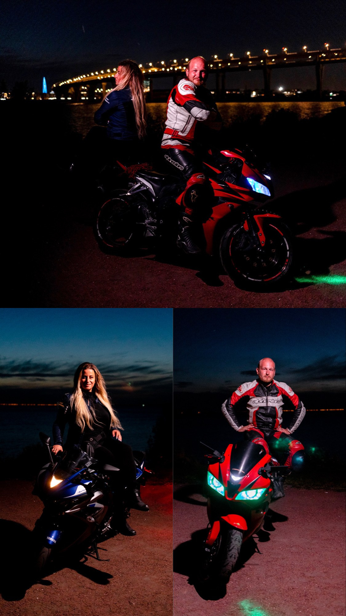 Мото ночь в Санкт-Петербурге. Павел Шарапов | Фотограф | Москва