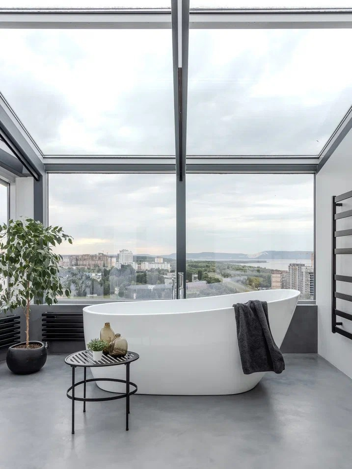 Квартира для молодого IT-специалиста площадью 250 м² на 21 этаже. Студия дизайна интерьера «Строчка» | Москва, Санкт-Петербург, Самара, Казань, Тольятти, Ульяновск и другие города России