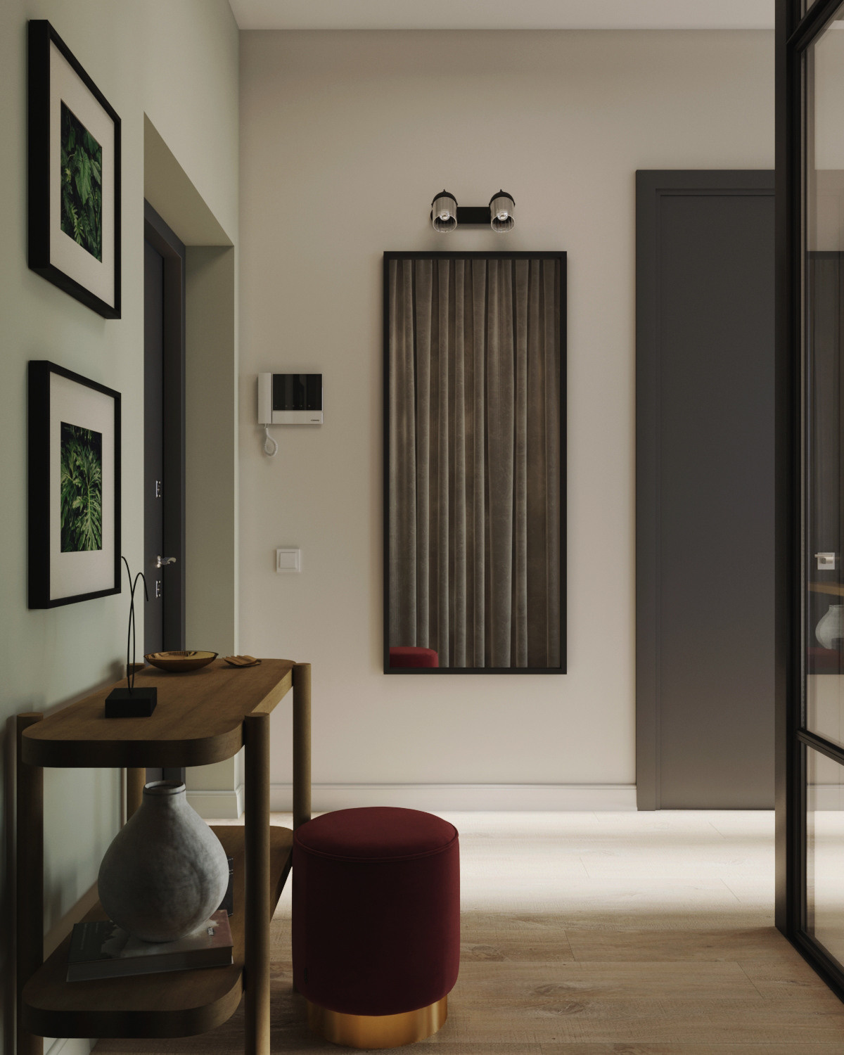 «Под тенью пальмы» 33кв.м, фото. Дизайнер интерьеров Olala interior design