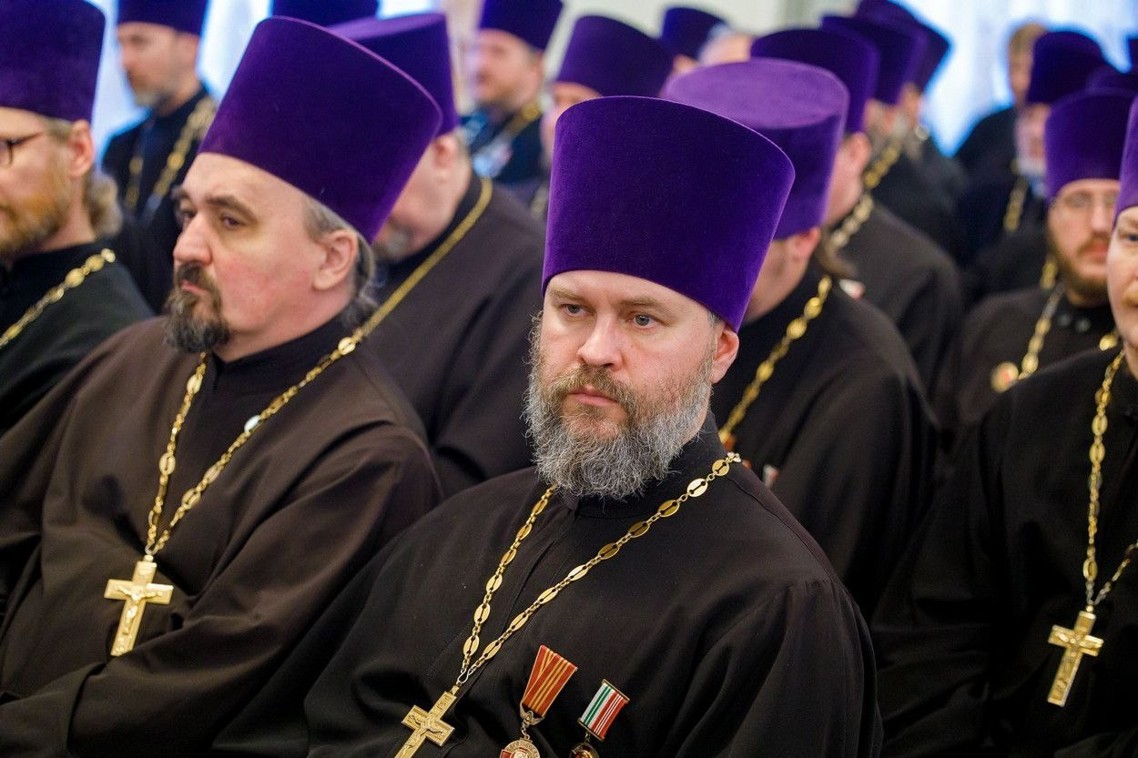 МИТРОПОЛИТ ИГНАТИЙ ВОЗГЛАВИЛ ЕЖЕГОДНОЕ ЕПАРХИАЛЬНОЕ СОБРАНИЕ ДУХОВЕНСТВА САРАТОВСКОЙ ЕПАРХИИ. Саратовское Северо-Западное благочиние