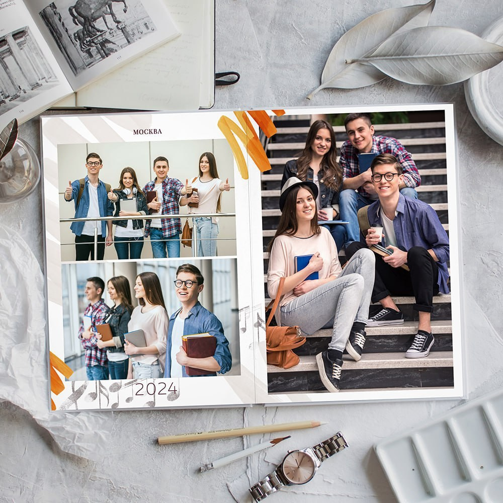 Школьные фотоальбомы. Семейный и детский фотограф в Казани Гузаль Валиева