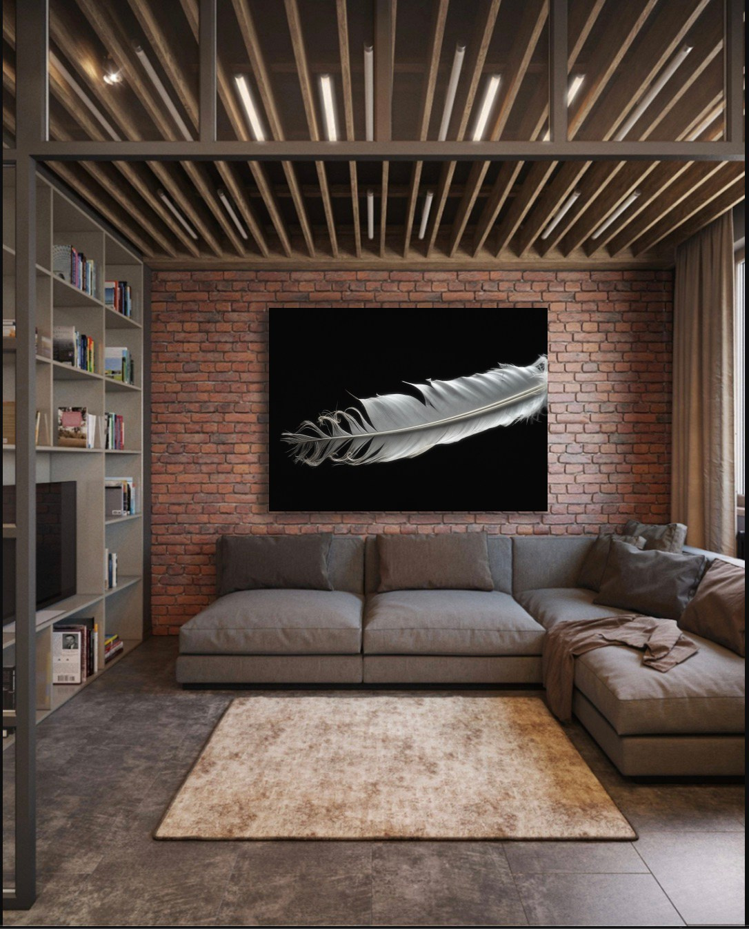 Гусиное перо постер