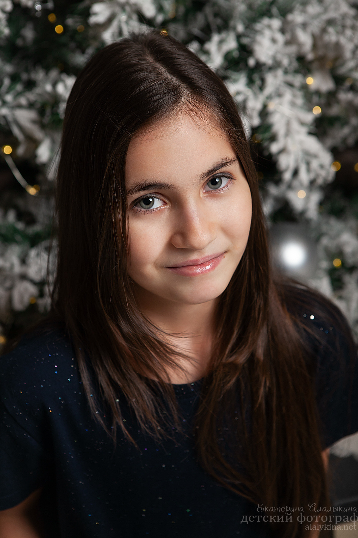 Новогодняя фотосессия мамы с дочкой. Детский и семейный фотограф в Москве СВАО Екатерина Алалыкина