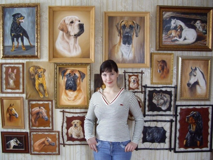 Художник-анималист в Нижнем Новгороде Надежда Шапошникова