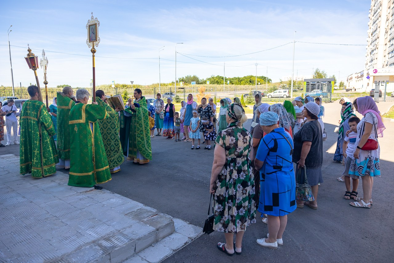 Малый престольный праздник храма. Саратовское Северо-Западное благочиние