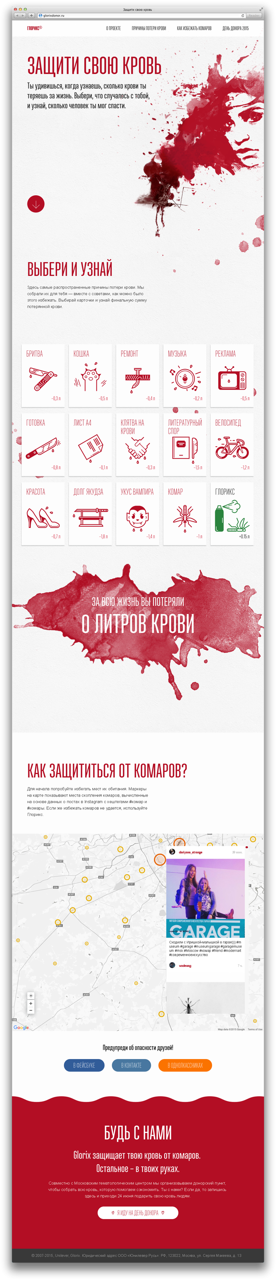 GLORIX || BLOOD PORTRAITS || CAMPAIGN. Konstantin Tokarev