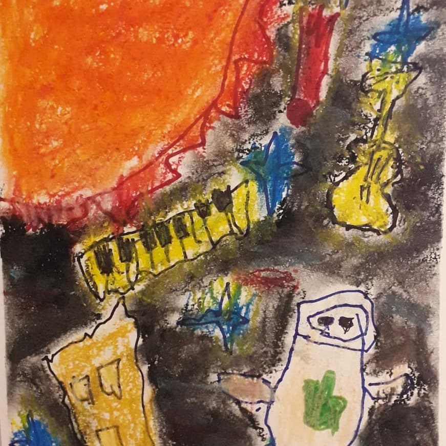 60 лет космической эры: наши дети рисуют звёзды!