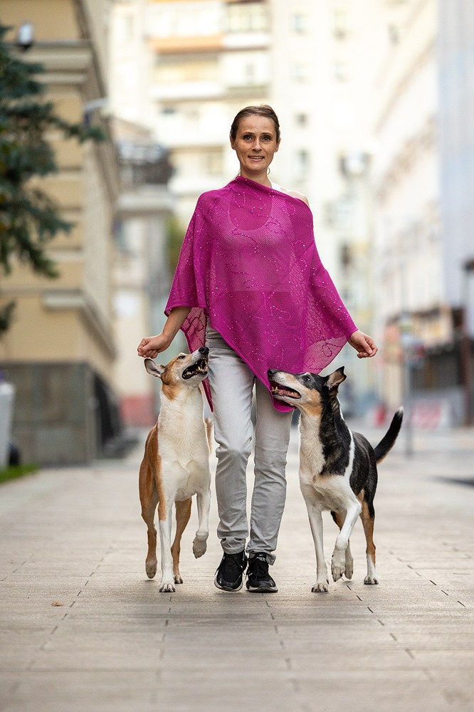 Винтик и Вита в городе. Фотограф-анималист Natalia Deingel | Фотосъемка собак в Москве