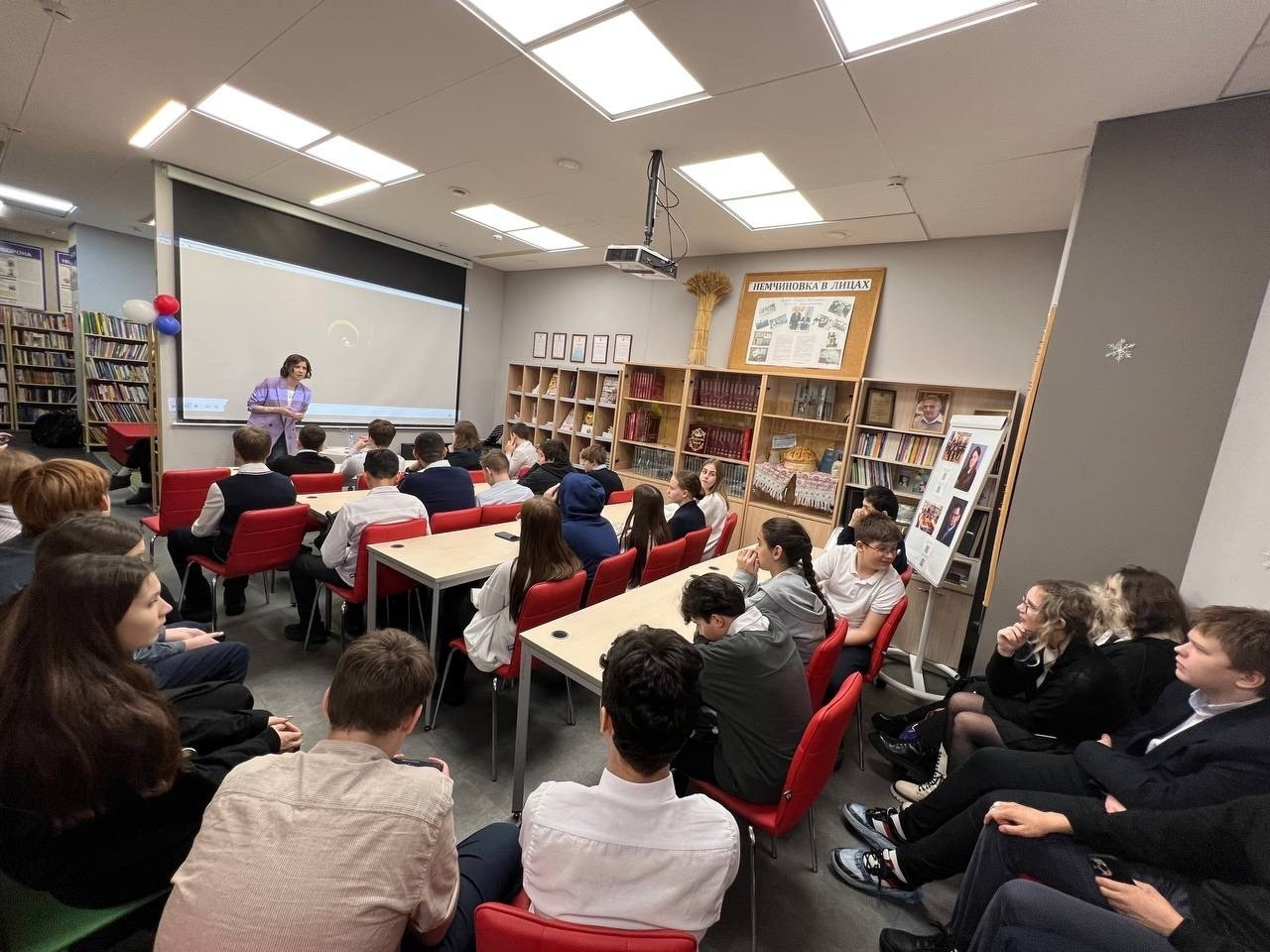 Киношкола «Лестница» представила свой фильм школьникам