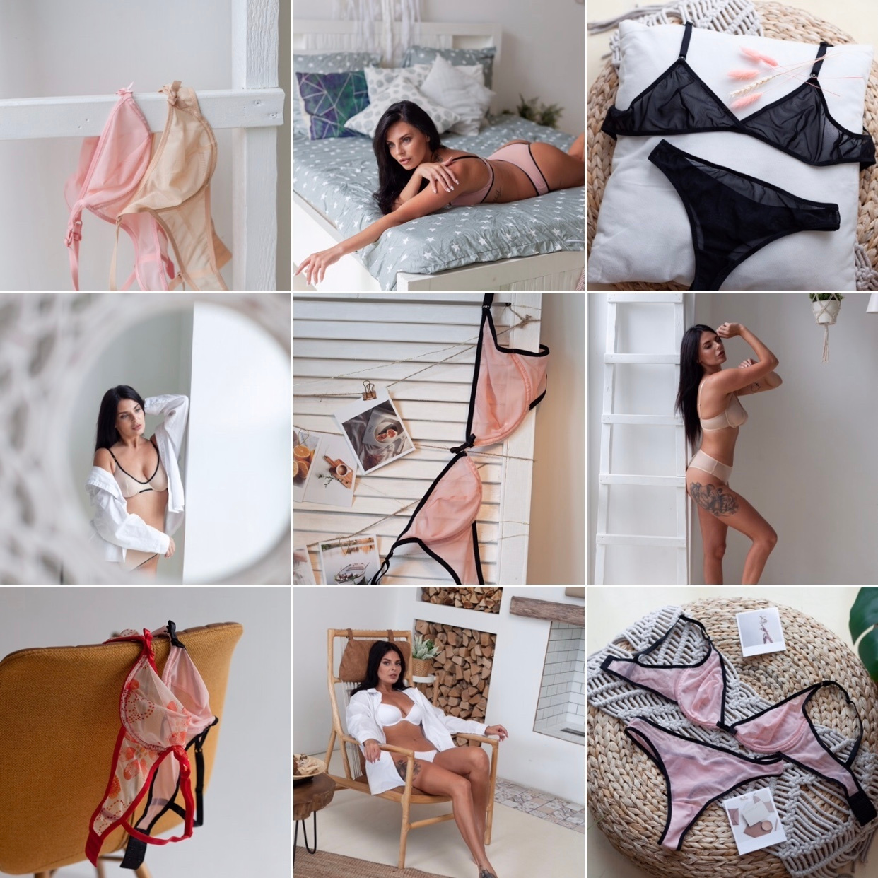 Пример выкладки в Инстаграм