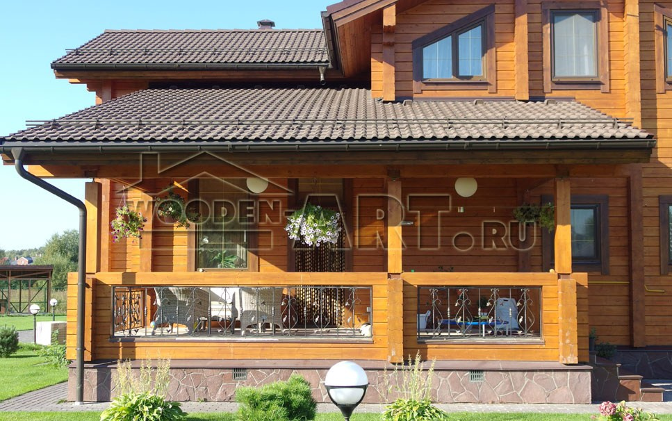 «Прохорово» 299 кв. м. Проекты деревянных домов