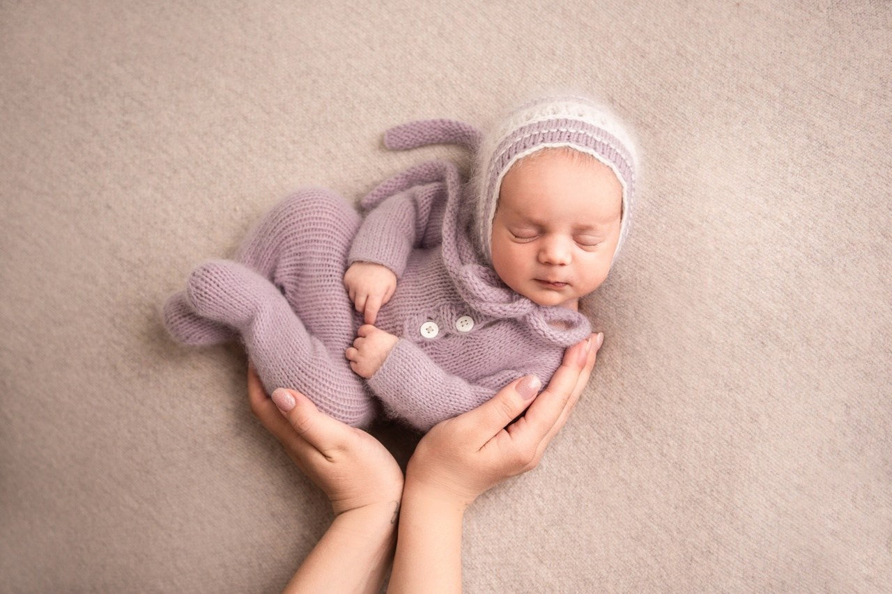 Новорожденные. Фотограф Нагибина Анастасия