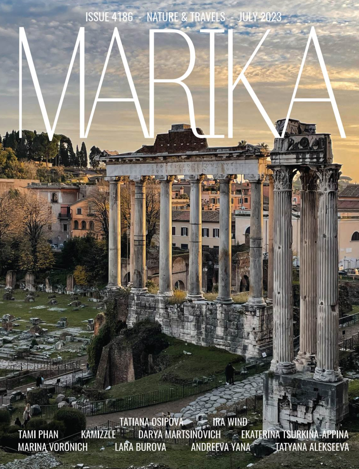 Publications. Art-photographer Ira Wind