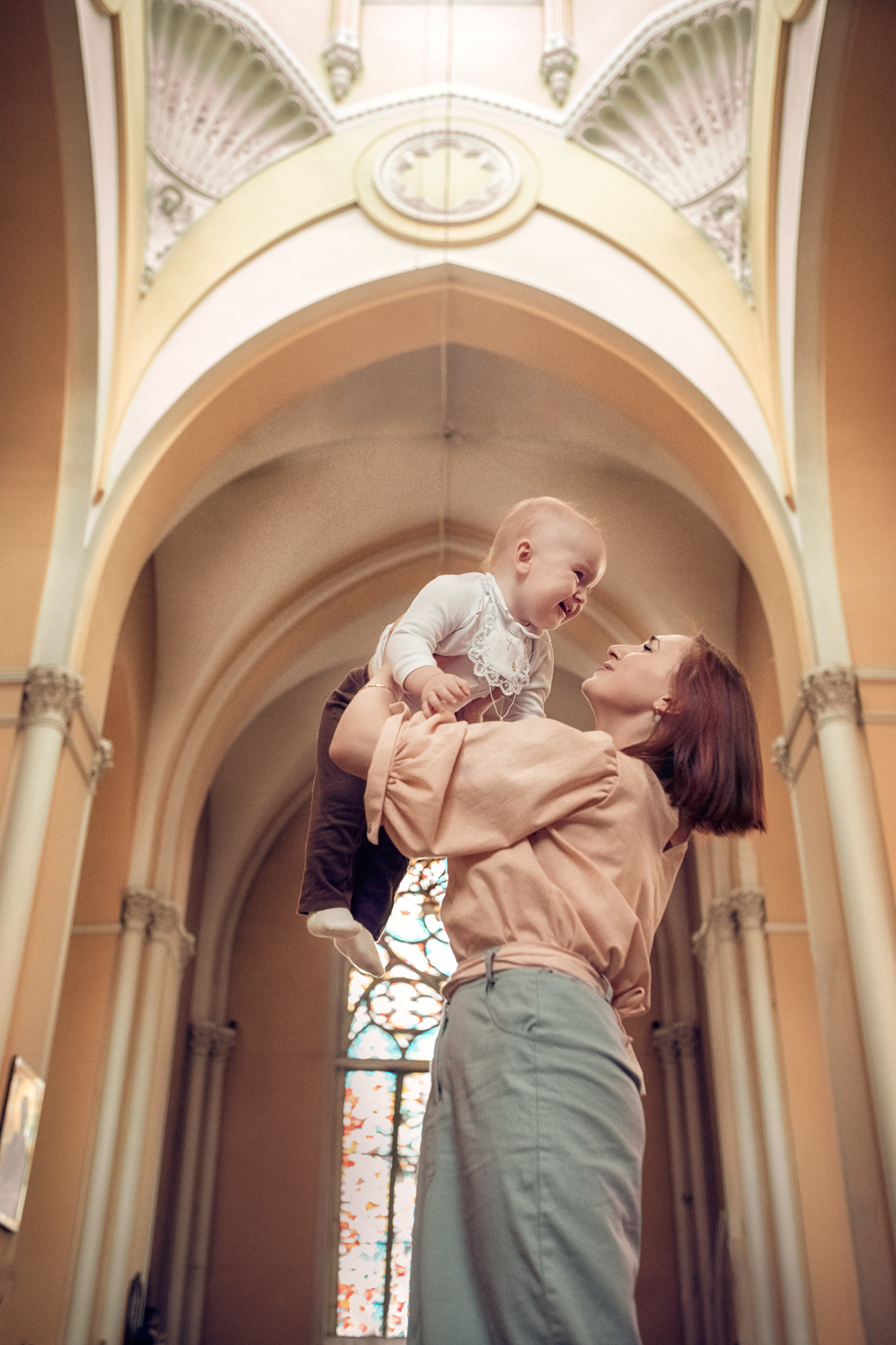 Крещение в соборе Непорочного Зачатия Пресвятой Девы Марии