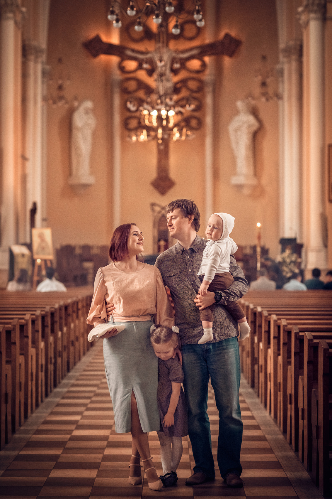 Крещение в соборе Непорочного Зачатия Пресвятой Девы Марии