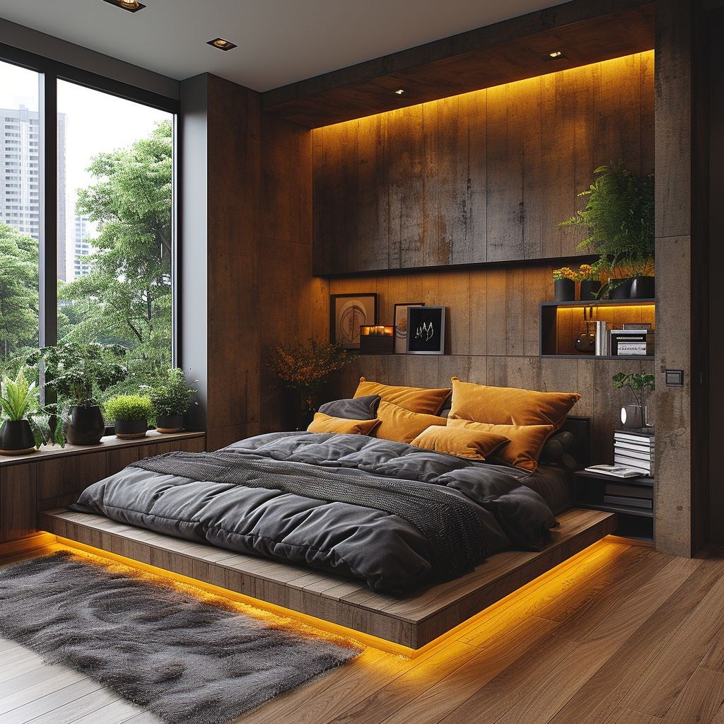 Современный стиль. Металл и Пламя — студия дизайна