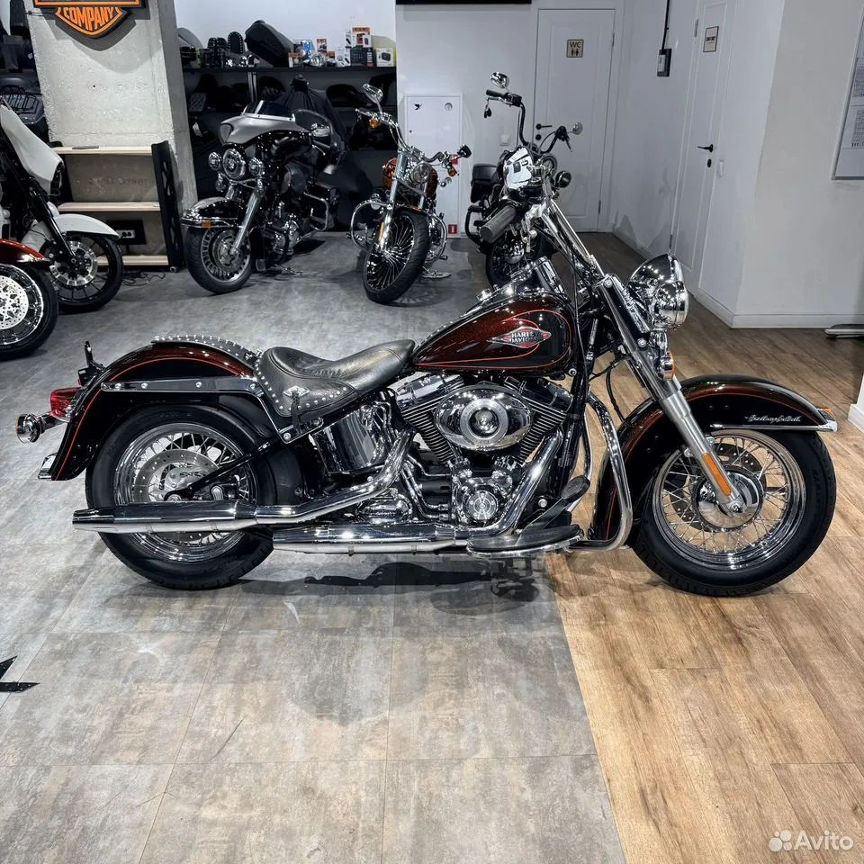 2010 Heritage ABS Merlot Sunglo (VIN 5HD*1204). Hello Davidson, Москва. Только хорошие мотоциклы…
