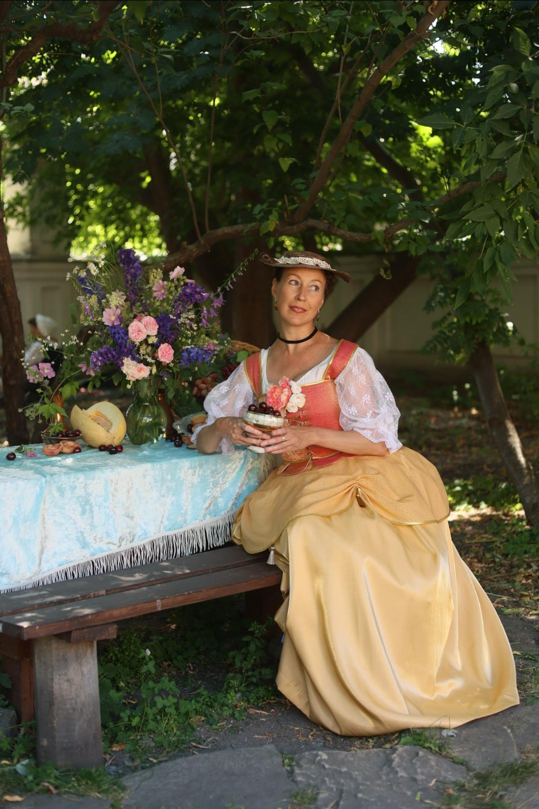 Пикник мадам де Тенсен. Художественный фотограф в Екатеринбурге Брук Мария
