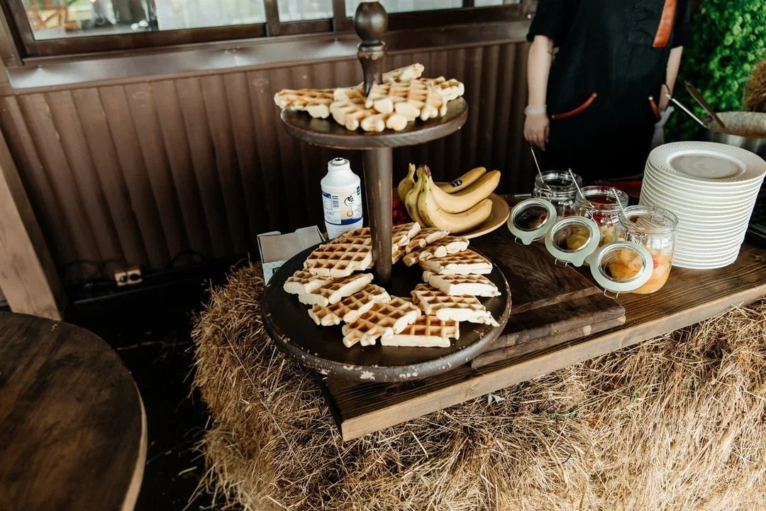Анимационная станция Вафельный бар. Кейтеринг Royal Catering | По Москве и Московской области организуем р