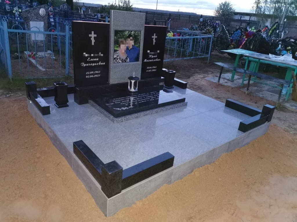 Реальные фото работ. Изготовление и установка памятников в Москве и МО