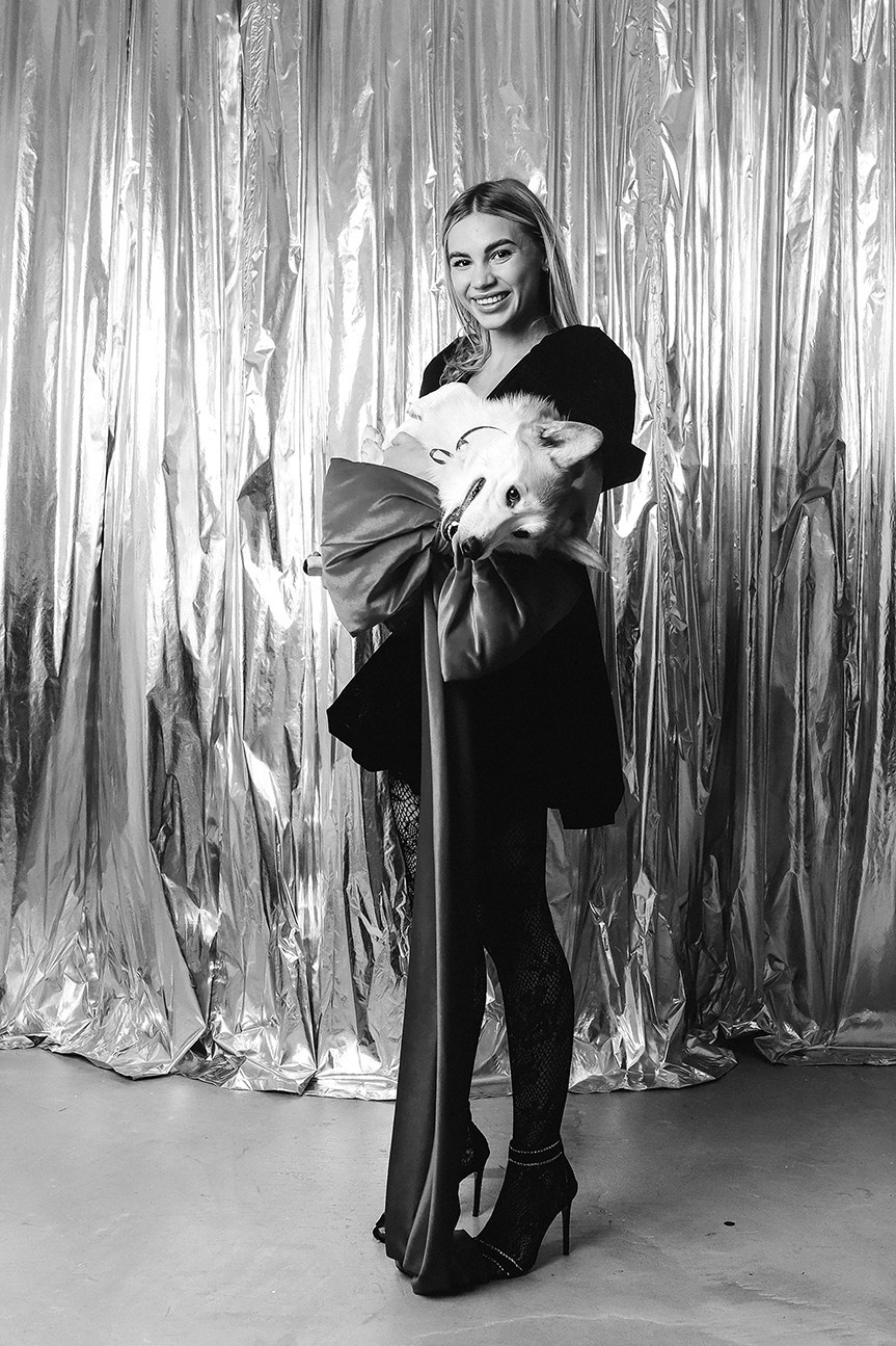 Серебристый Новогодний