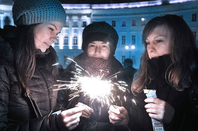 ФЛЕШМОБ - Люминография - luminografia.ru