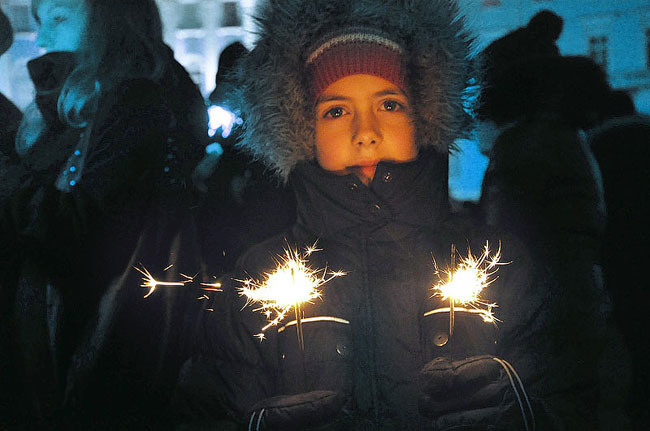 ФЛЕШМОБ - Люминография - luminografia.ru