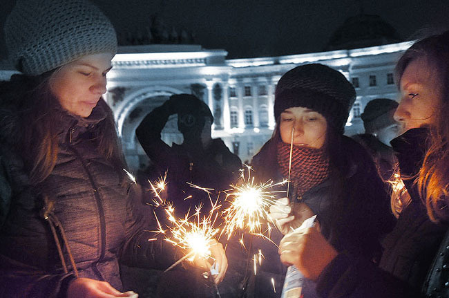 ФЛЕШМОБ - Люминография - luminografia.ru