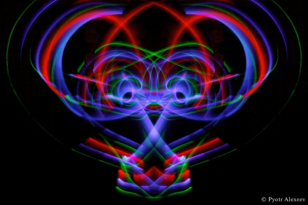 Петр Алексеев, Pyotr Alexeev, Люминографическое общество Санкт-Петербурга, Свет вместо краски, фотография, люминограф, lightpainting, luminografia, люминографика,