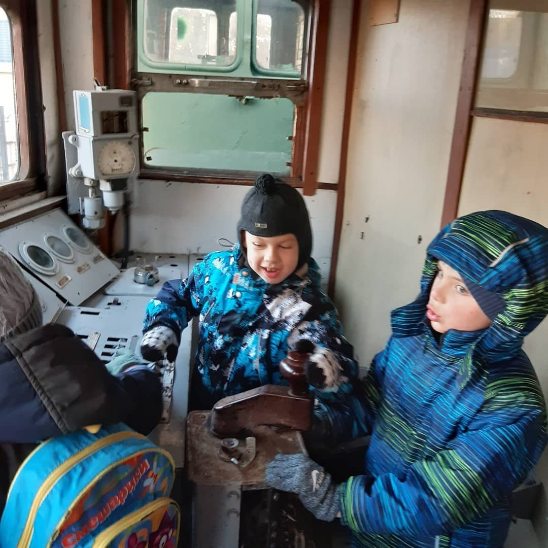 🚂✨ Первые именинники в Музее Северо-Кавказской железной дороги: незабываемое приключение! ✨🚂