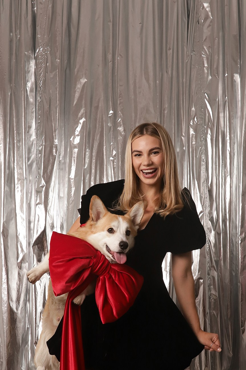 Серебристый Новогодний