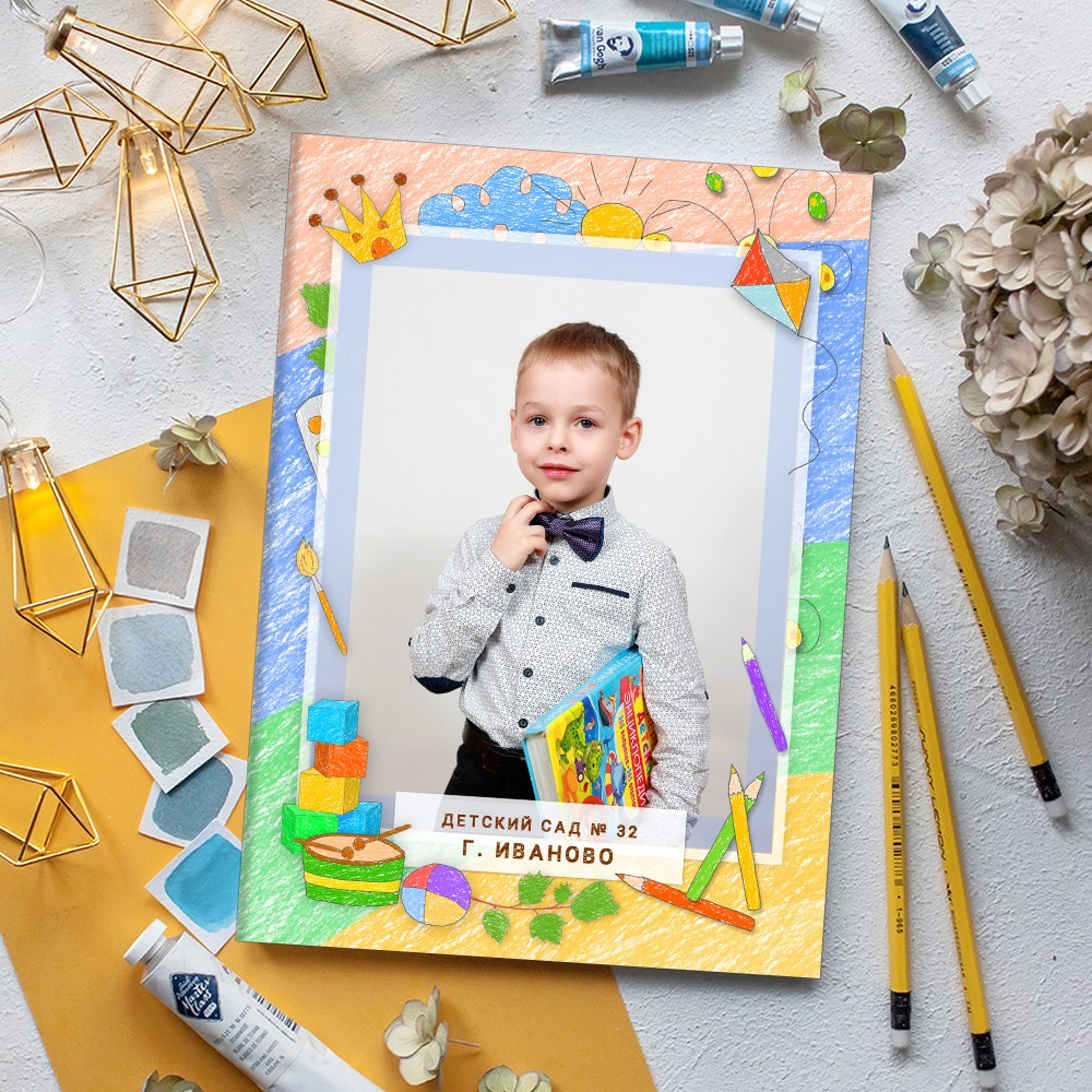 Выпускные альбомы в детский сад мини заказать Иваново, Ярославле Костроме Владимире. Выпускные альбомы в Иваново в детский сад и школу. Александр и Светлана Янкины