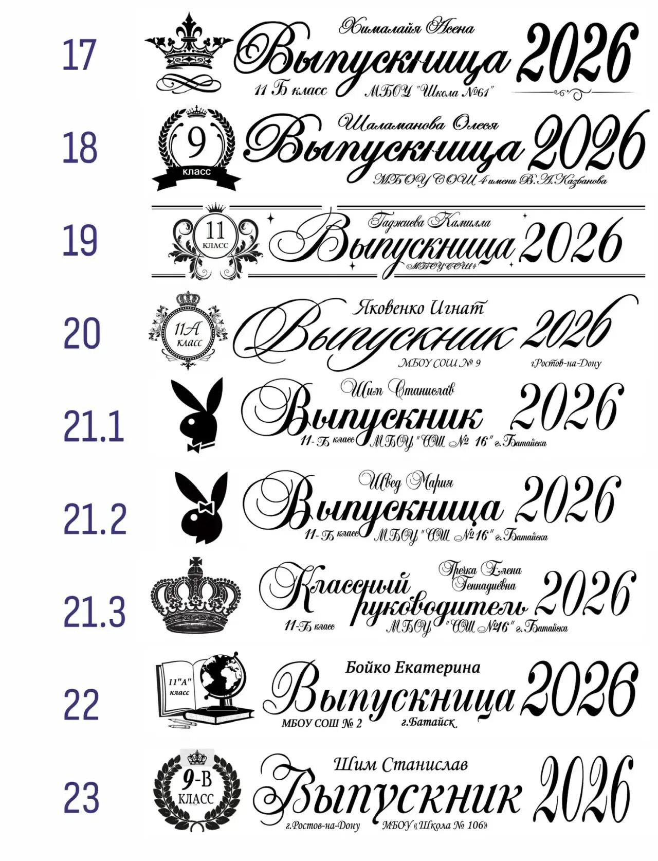 ЛЕНТЫ. Современные Выпускные Альбомы в Ростове-на-Дону