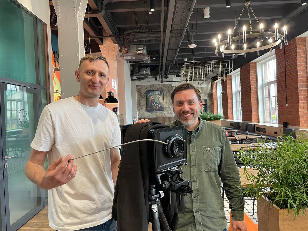 Мастер-класс по съемке камерой большого формата. PHOTO COMMUNITY #SBERTEAM