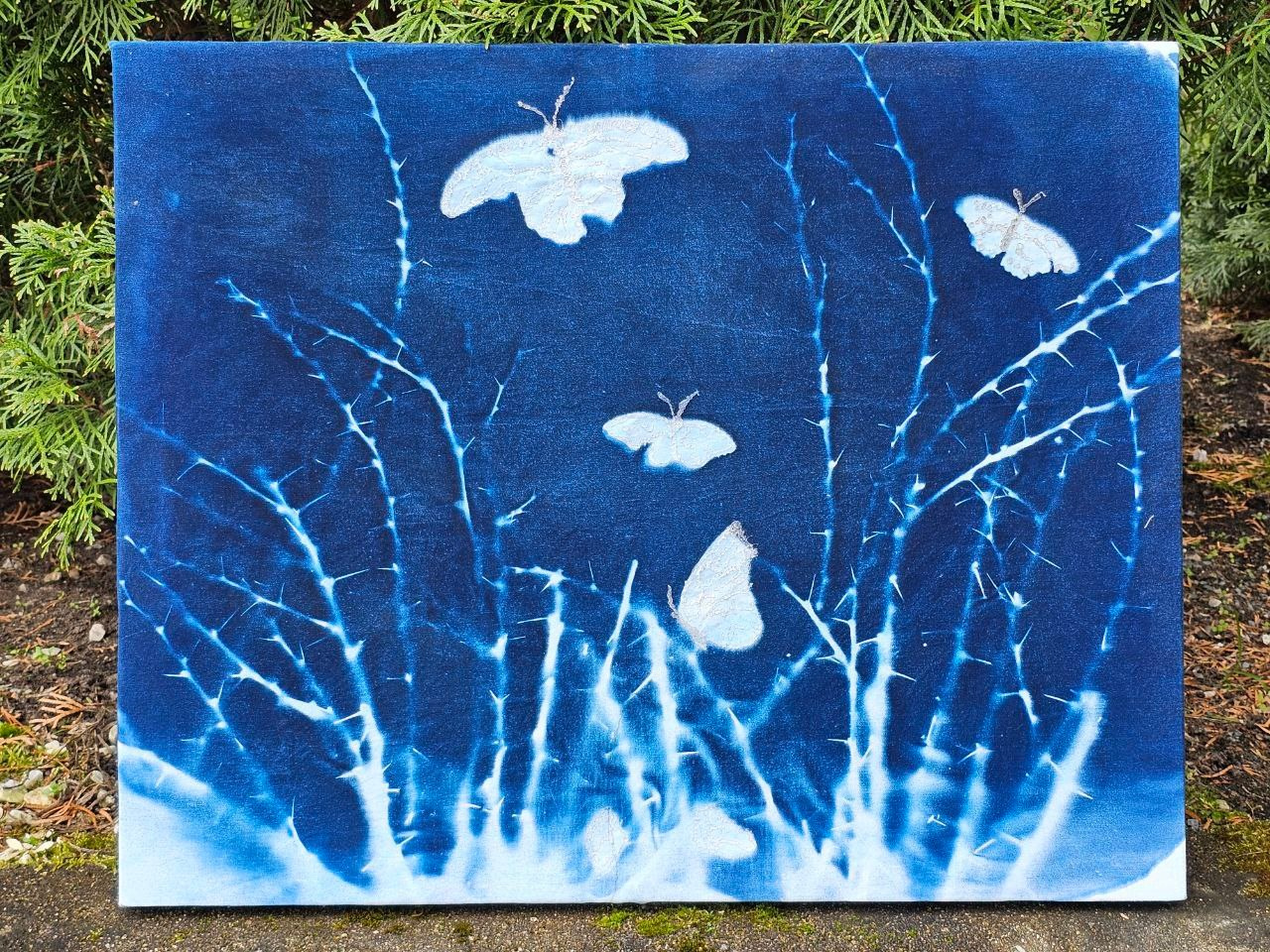 ЦИАНОТИПИЯ. CONTEMPORARY ARTIST OLGA ANDRIYASH