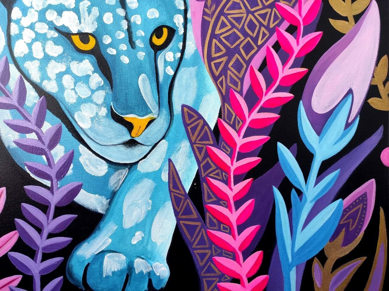 Дивный сад. Художник Анастасия Кисткина, Петербург