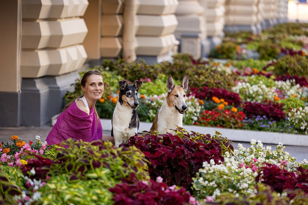 Винтик и Вита в городе. Фотограф-анималист Natalia Deingel | Фотосъемка собак в Москве