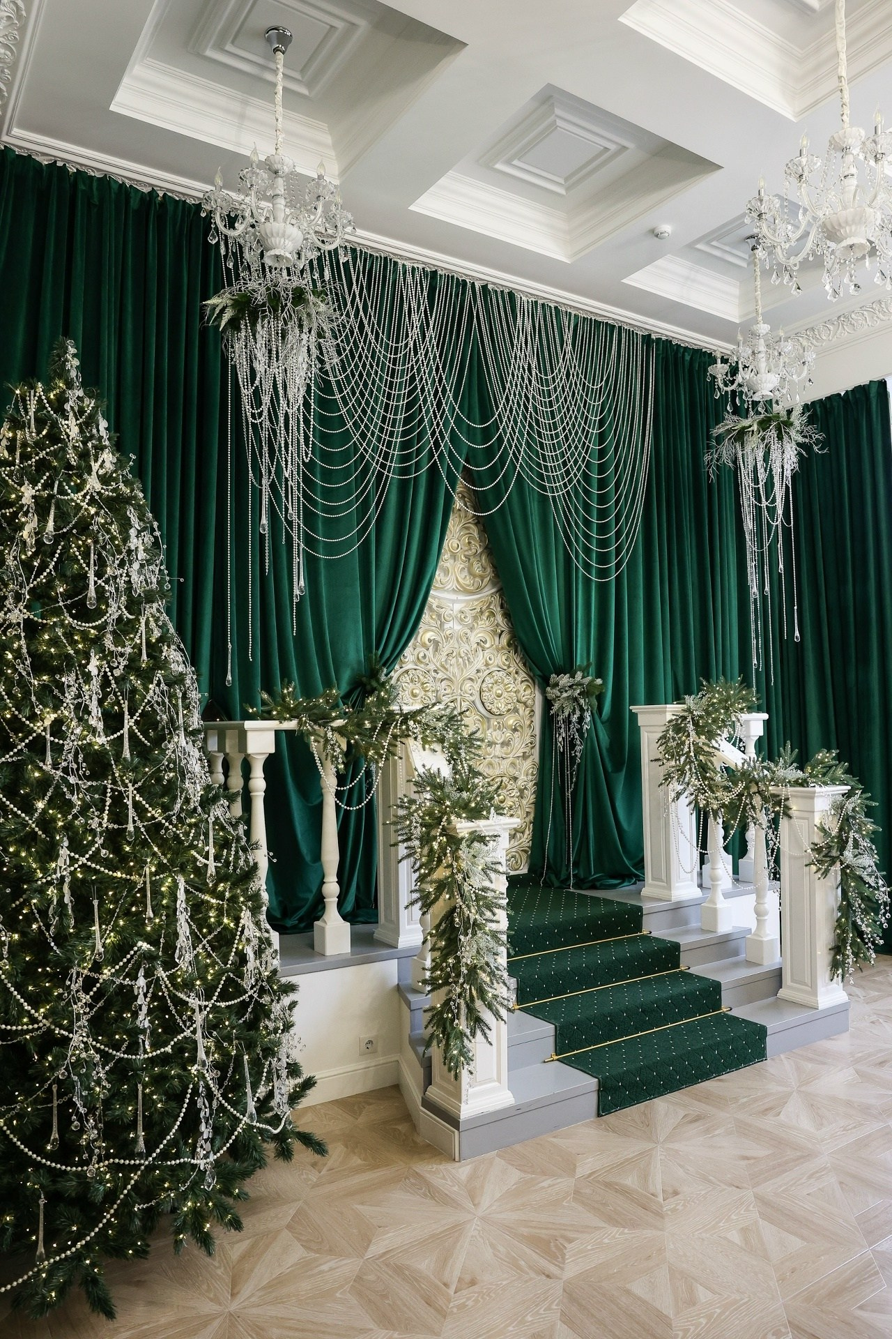 Новогодние залы. Семейный и женский фотограф в Воронеже Ольга Попова