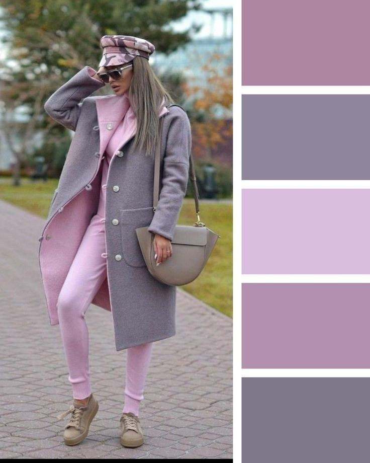 Сочетания цветов в одежде