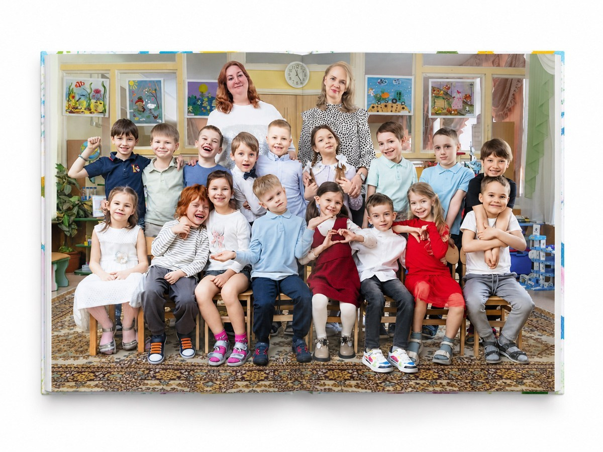 ДЕТСКИЙ САД. KIDSFOLK — фотоальбомы для детских садов и школ в Москве и Московской области