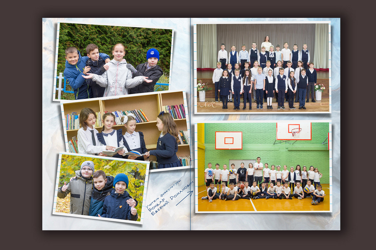 Выпускные альбомы для 1, 4, 9, 11 класса с  оживающей фотографией. Выпускные альбомы. Частные съемки