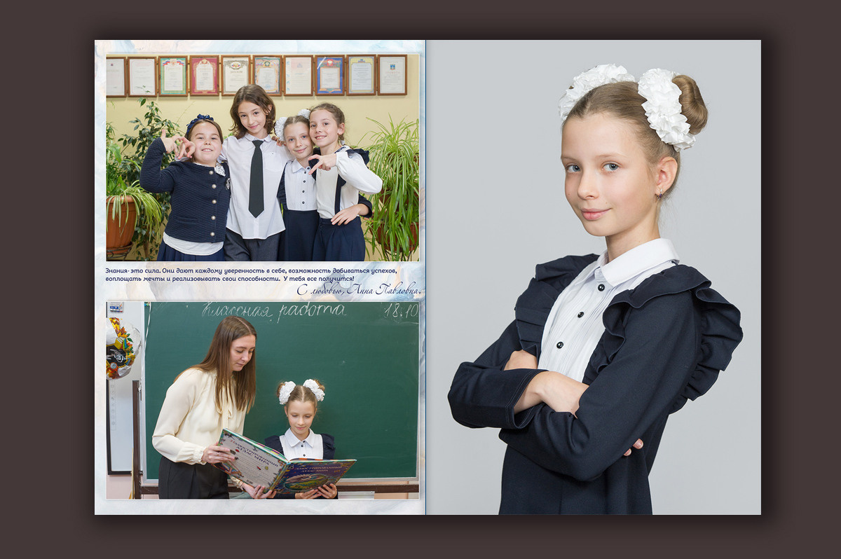 Выпускные альбомы для 1, 4, 9, 11 класса с  оживающей фотографией. Выпускные альбомы. Частные съемки